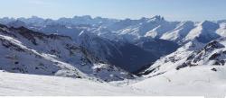 Photo Textures of Background Snowy Mountains